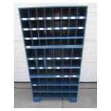 68 Compartment 3 Section Bolt Bin 35"x67"x13"