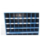 68 Compartment 3 Section Bolt Bin 35"x67"x13"