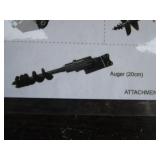 9pc Mini Excavator Attachment Set