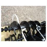 9pc Mini Excavator Attachment Set