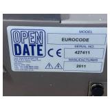 OPEN DATE Eurocode 300 Hot Foil & Thermal Printer