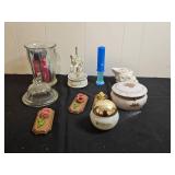 Collection of Decorative Items and Utility Pieces