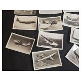 Lot of Vintage Aviation Postcards Featuring Historical Aircraft