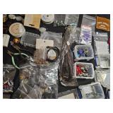 Assorted Jewelry Making Supplies and Tools