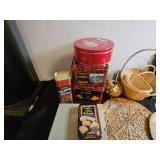 Assorted Home Decor and Treats Lot