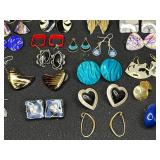 Assorted Fashion Earrings Lot - Various Styles and Colors