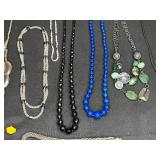 Assorted Jewelry Lot - Necklaces, Bracelets, Earrings