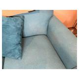 La-Z-Boy Teal Sofa with Cushions