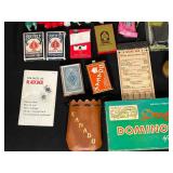 Lot of Assorted Vintage Games, Candles, and Miscellaneous Items