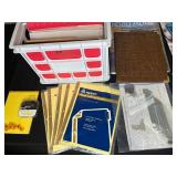 Lot of Office Supplies Including Notebooks, Folders, and More