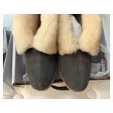 Minnetonka Shearling-Lined Slippers - 2 Pairs SZ 9.5