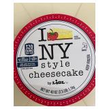 L - Lot of 2 Lidl NY Style Cheesecake 40oz Each