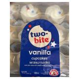 H - Two-Bite Vanilla Cupcakes Lot of 5