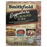 C - Smithfield Signature Ground Pork Pack - 4 Packs, 16 oz each