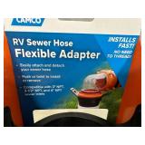 New RV Sewer Hose Flexible Adapter