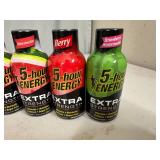 6 New 5 Hour Energy Shots - Assorted Flavors