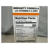 8 Boxes of Water Magic Immune Defense Flavor Straws - Mega Orange Flavor