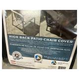 New High Back Patio Chair Cover