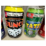 6 New Dice Games in Tins