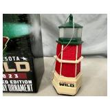 2023 MN Wild Hockey Lights and Sound Christmas Ornament