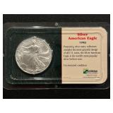 1998 Silver Eagle Uncirculated