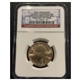 2007-D George Washington Dollar NGC Brilliant Uncirculated