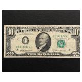 1969 A $10 Dollar Star Note