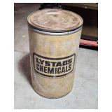 20 x 33 Lystads Chemicals Barrell