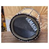 Yamaha Marching Bass Drum with Black Resonant Head