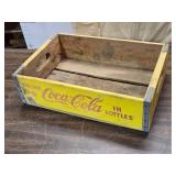 Antique Coca-Cola Wooden Tray