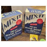 Mix-It Powder Hand Soap, Dic-A-Doo Cleaner and Other Vintage Bottles, Cans and More