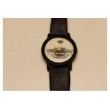 Harley-Davidson An American Legend Wristwatch with Leather Strap