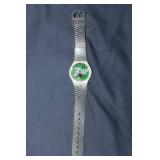 Vintage 7UP Branded Wristwatch with Transparent Strap