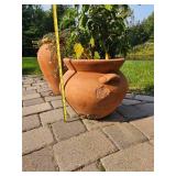 Handsome Terracotta Handled Planters