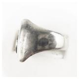 Lambda Sigma Rho Sterling Silver Sorority Signet Ring. Size 6 - 6.25