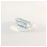 AQUAMARINE - 1.96ct. Oval brilliant cut