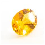 CITRINE - 1.04ct. Oval brilliant cut