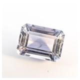 AQUAMARINE - 3.59ct. Emerald cut