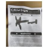 CRIMSON ARTICULATING MOUNT FOR 13-34" FLAT PANEL SCREENS -  NEW