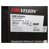 HIK VISION SEPERATED NETWORK CAMERAS - NEW