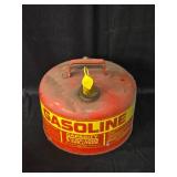 Lot of 2 Vintage Gasoline Cans - 2.5 Gallon Capacity