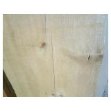 Two White Pine Slabs, 3" x 49"L, 2"...