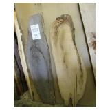 Three Red Oak Slabs, 55" to 87" Lon...