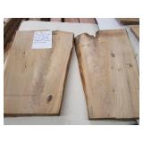 Five Elm Matched Slabs, 27" Long...