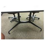 HERMAN MILLER TABLE AND HERMAN MILLER CHAIRS