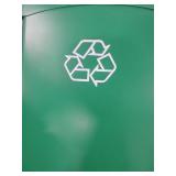 CONTINENTAL 23 GALLON WALL HUGGER RECYCLE BINS