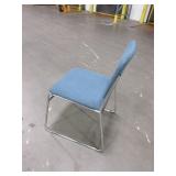 KFI CHROME BASE STACKING CHAIRS