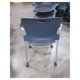 HERMAN MILLER "CAPER" STACKING CHAIRS