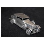 Danbury Mint 1930 Packard Convertible Pewter Collectible 5-1/2"