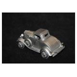 Danbury Mint 1932 Chevrolet Sport Roadster Pewter Collectible 4-1/2"